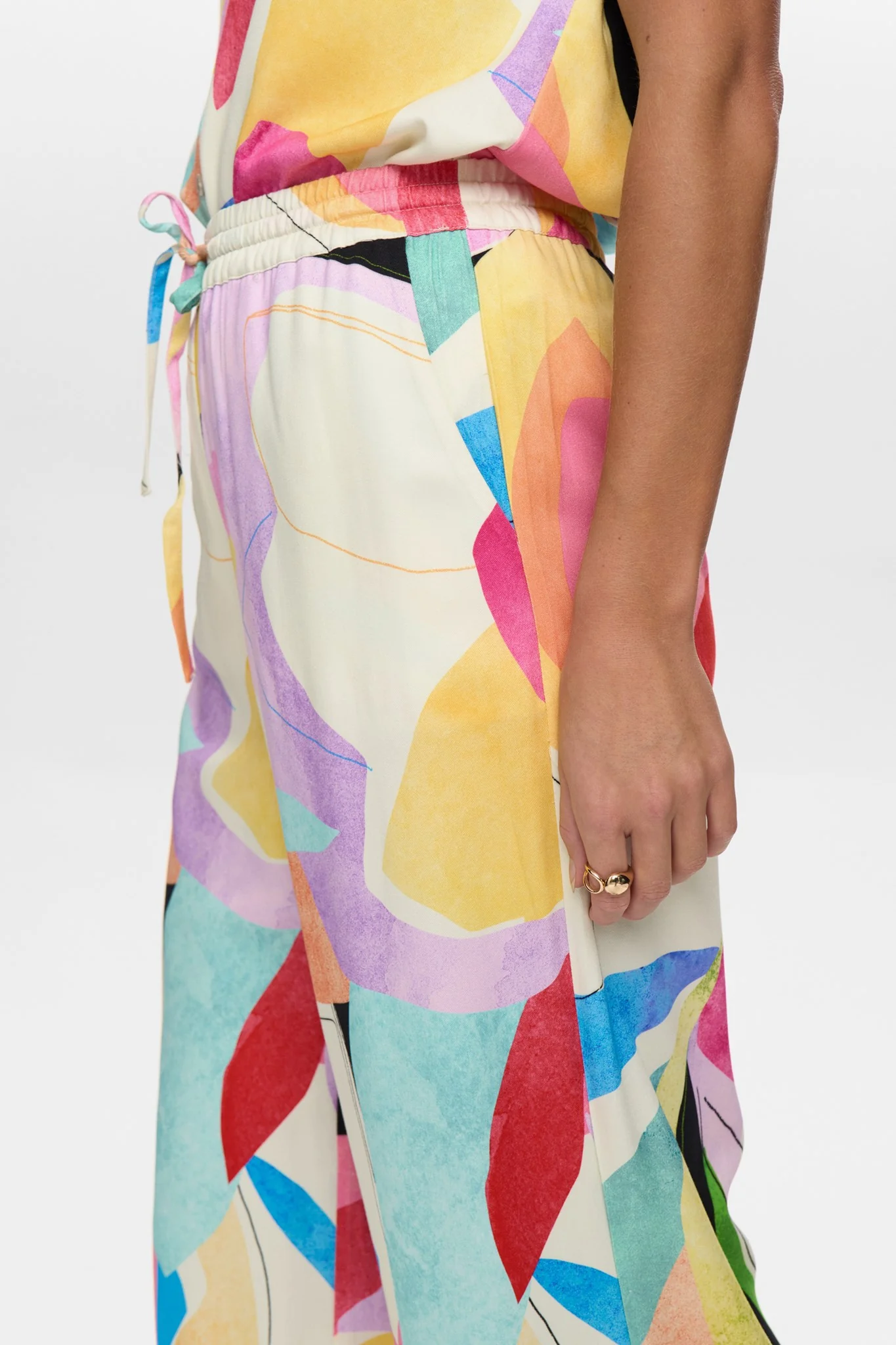 NUADELINE PANTS - Peony - Image 5