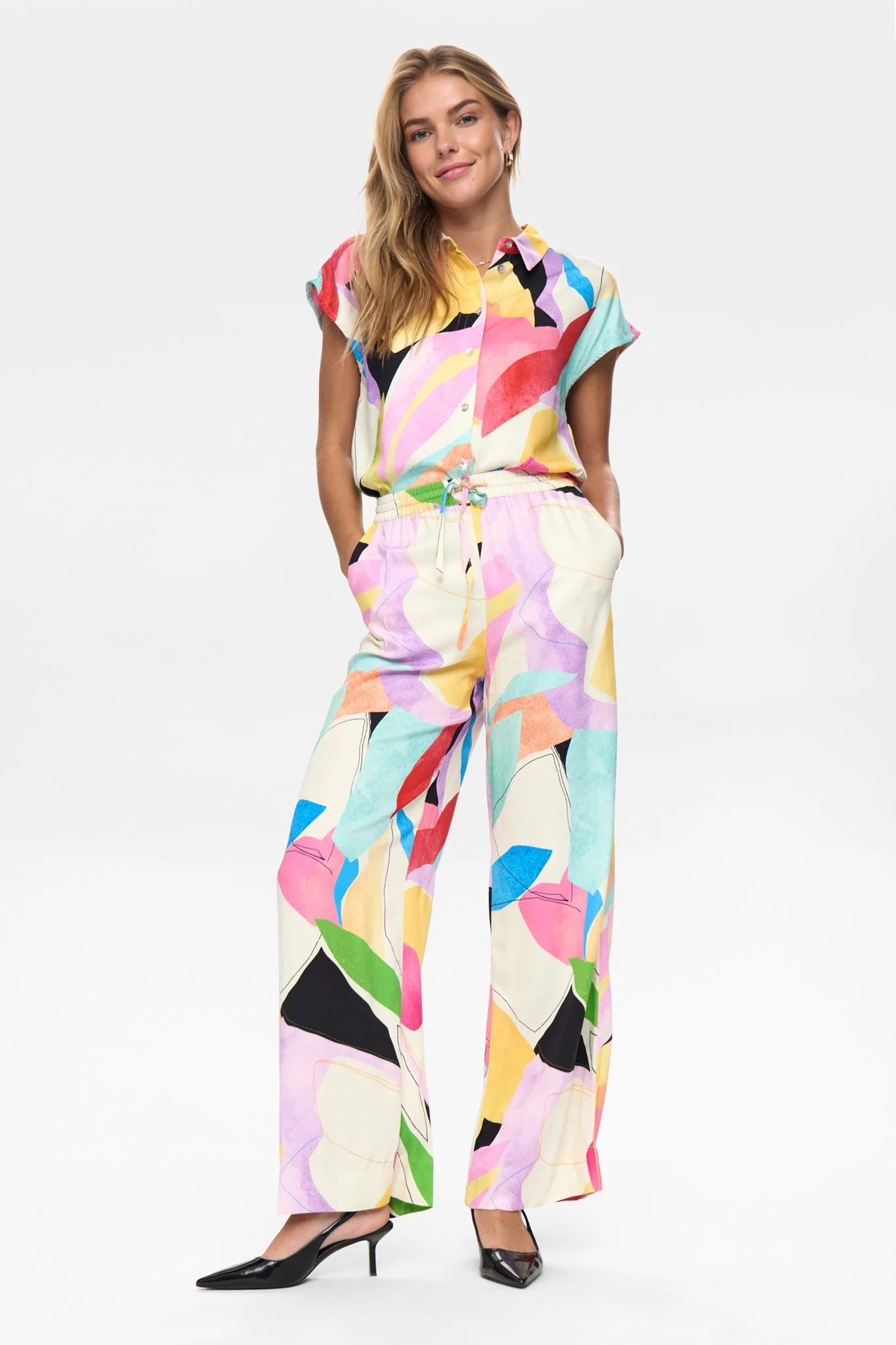 NUADELINE PANTS - Peony - Image 6