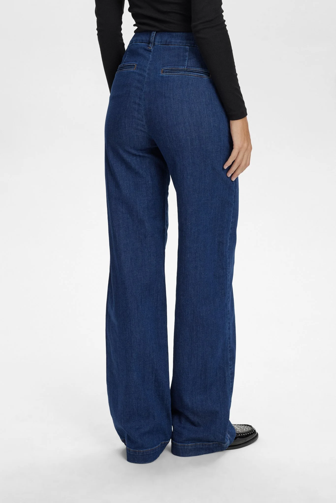 NUAMBER PANTS X LONG - Dark Blue Denim 1 - Image 6