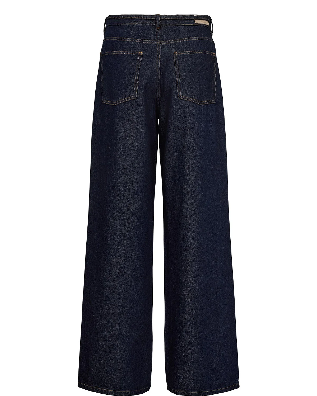 NUBROOKLYN HR WIDE JEANS - P3012 - Dark Blue Denim - Image 7