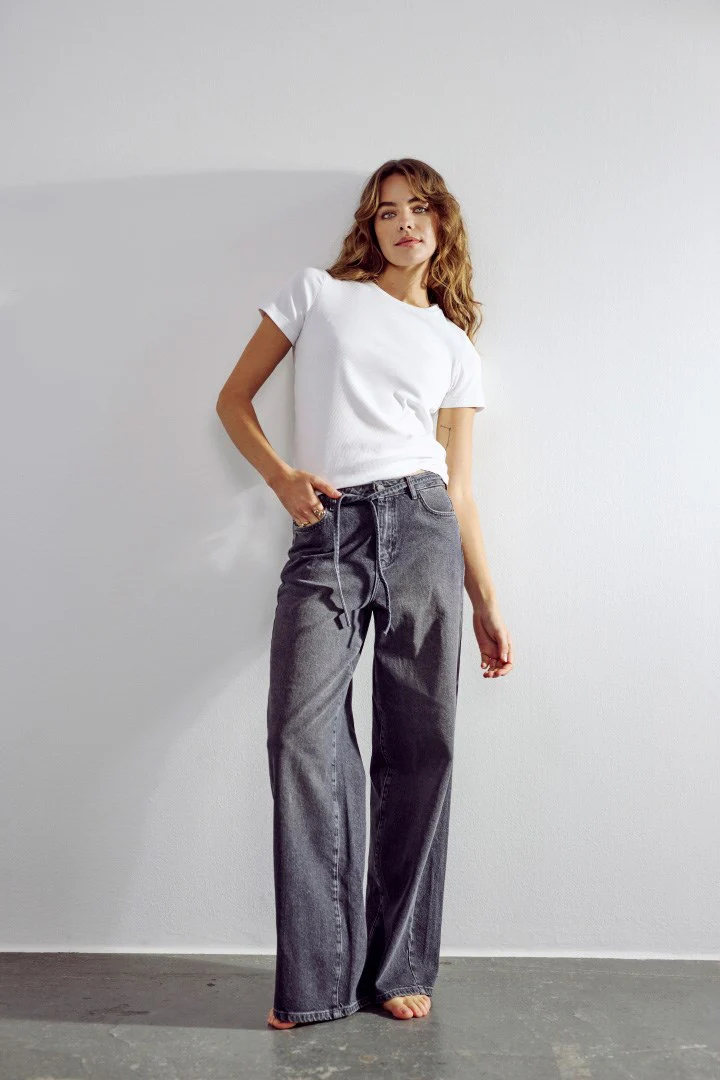 NUBROOKLYN JEANS - Grey Denim - Image 3