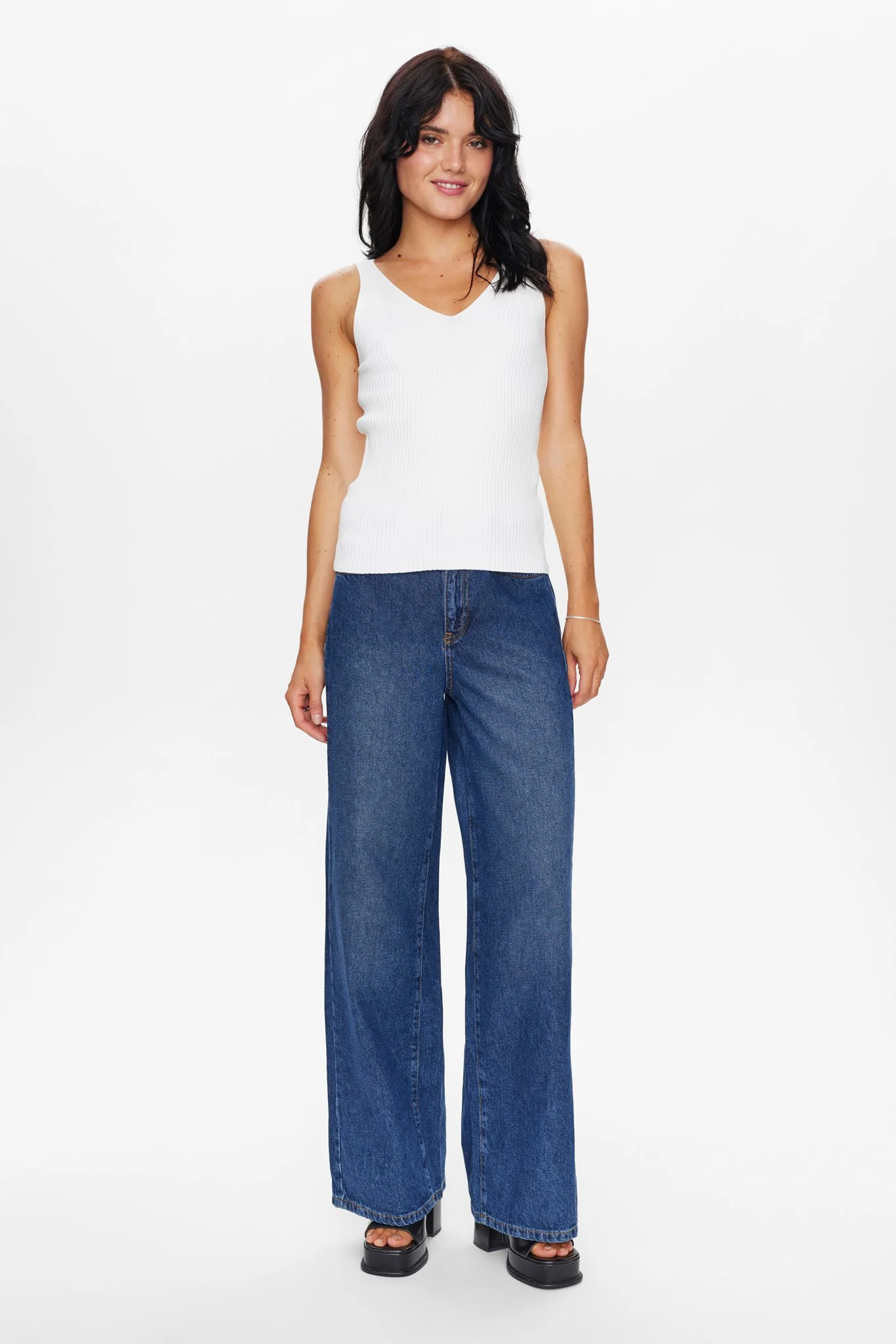 NUCERYS KNIT TOP - Cloud Dancer - Image 3