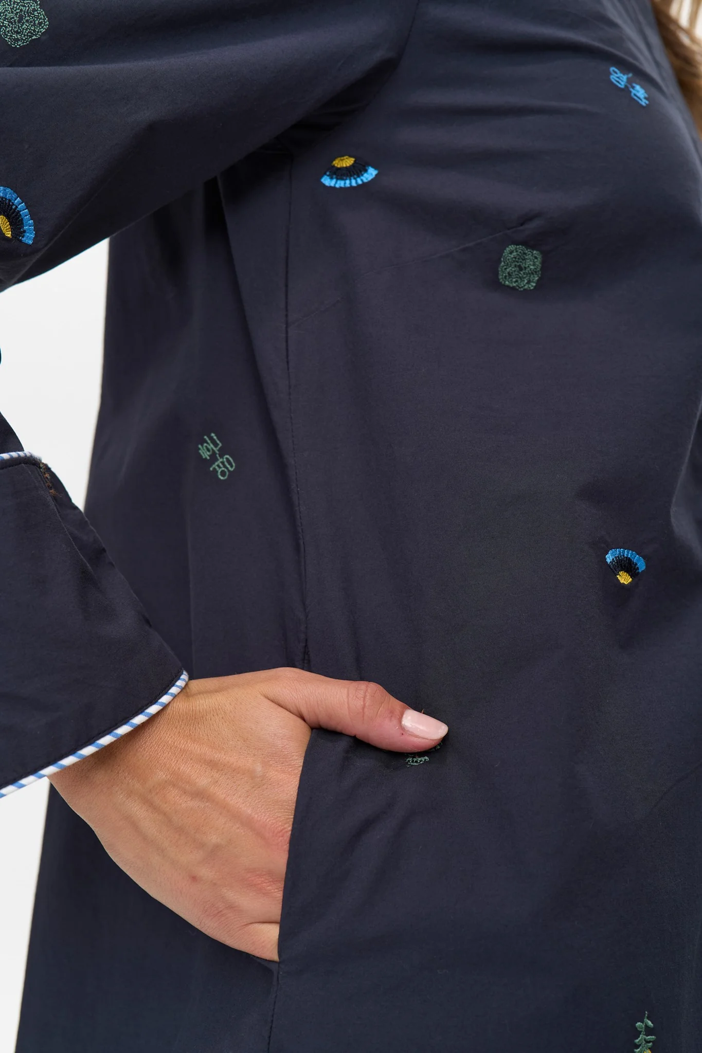 NUCHIRO DRESS - Dark Sapphire - Image 4