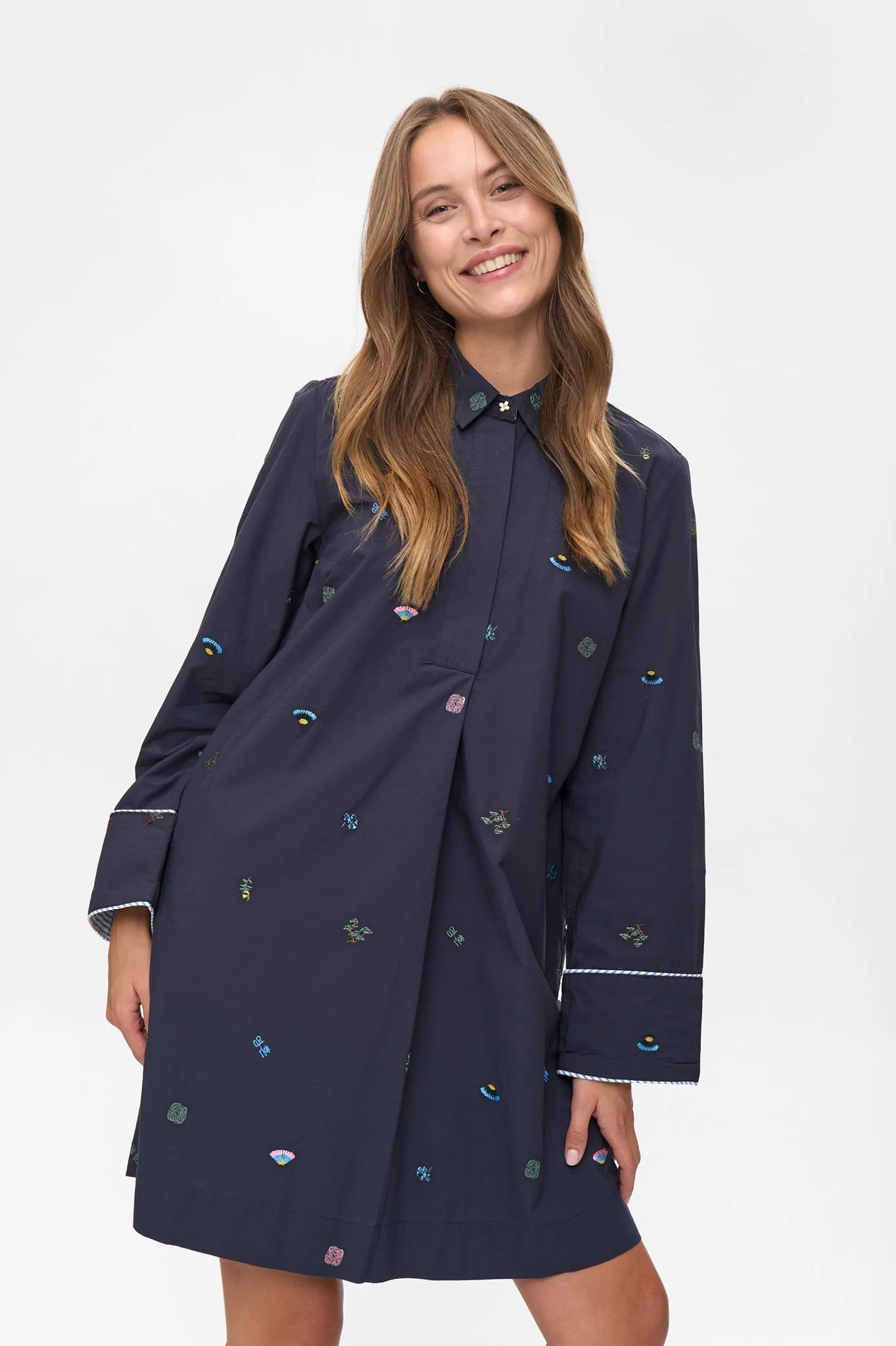 NUCHIRO DRESS - Dark Sapphire - Image 6