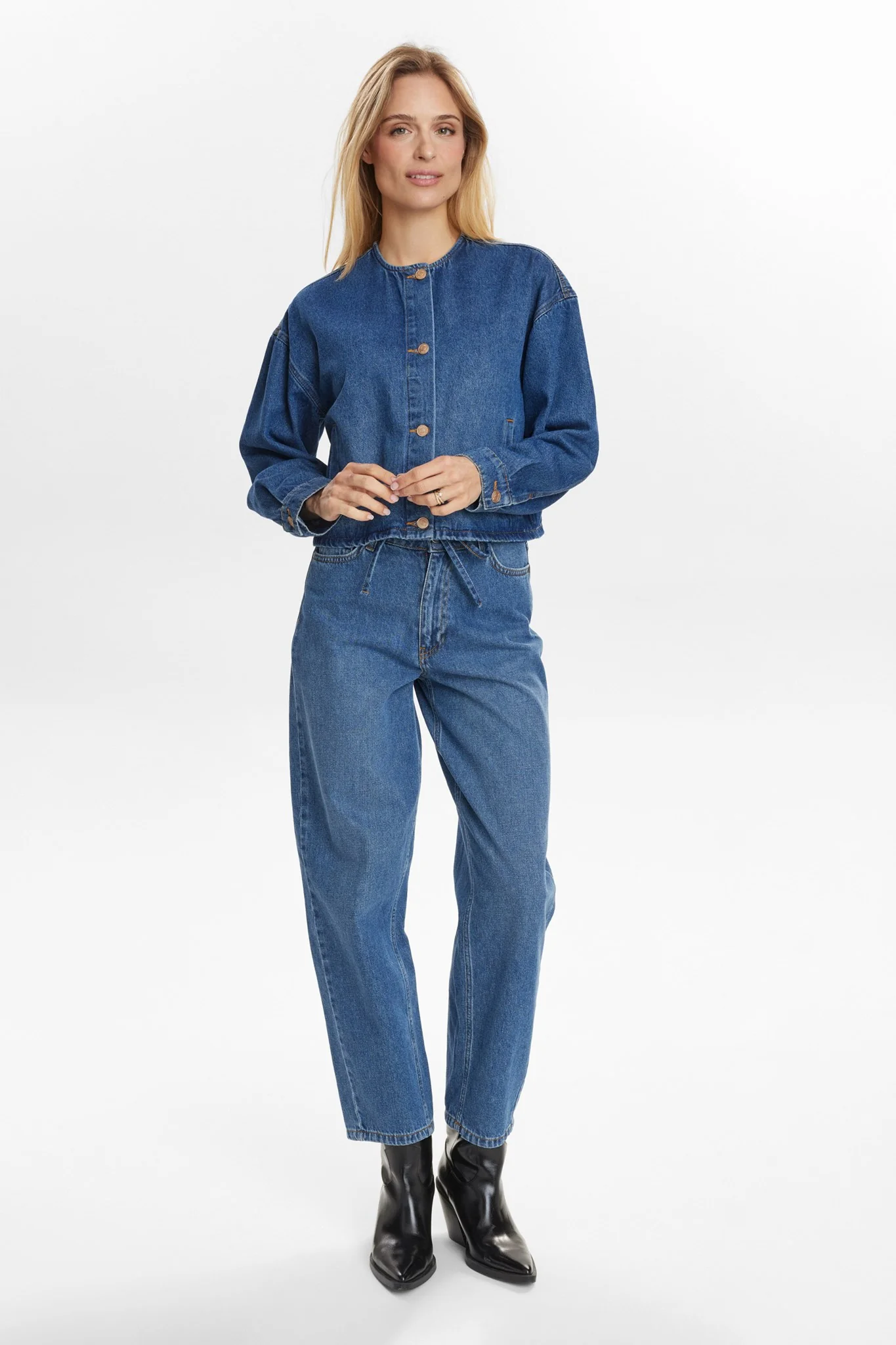 NUCUBA JACKET  - Classic Blue Denim - Image 3