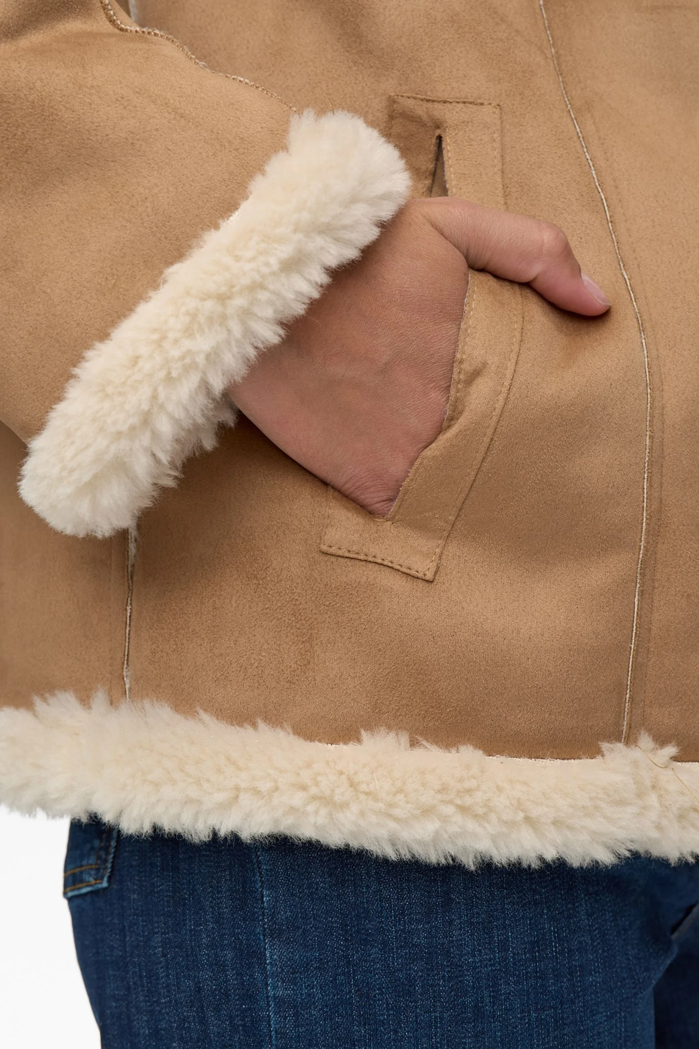 NUELIOTTA REVERSIBLE JACKET - Cognac - Image 5