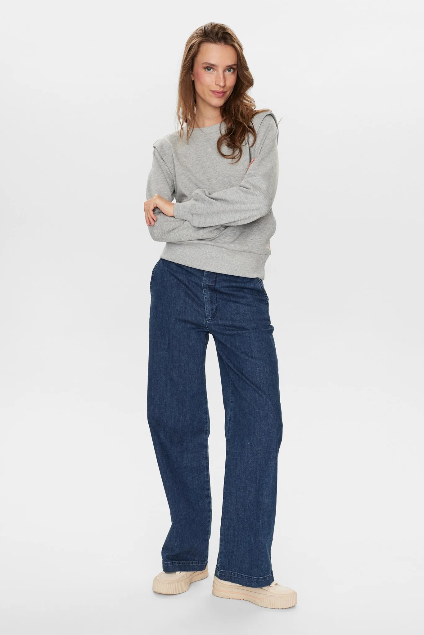 NUELVA SWEAT - Medium Grey mel - Image 3