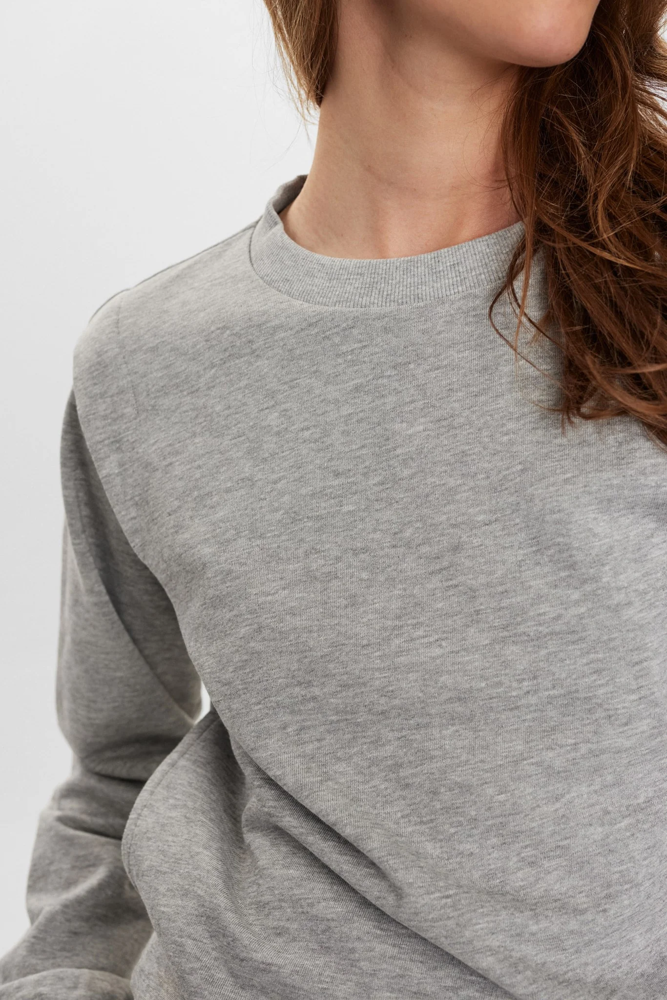 NUELVA SWEAT - Medium Grey mel - Image 4