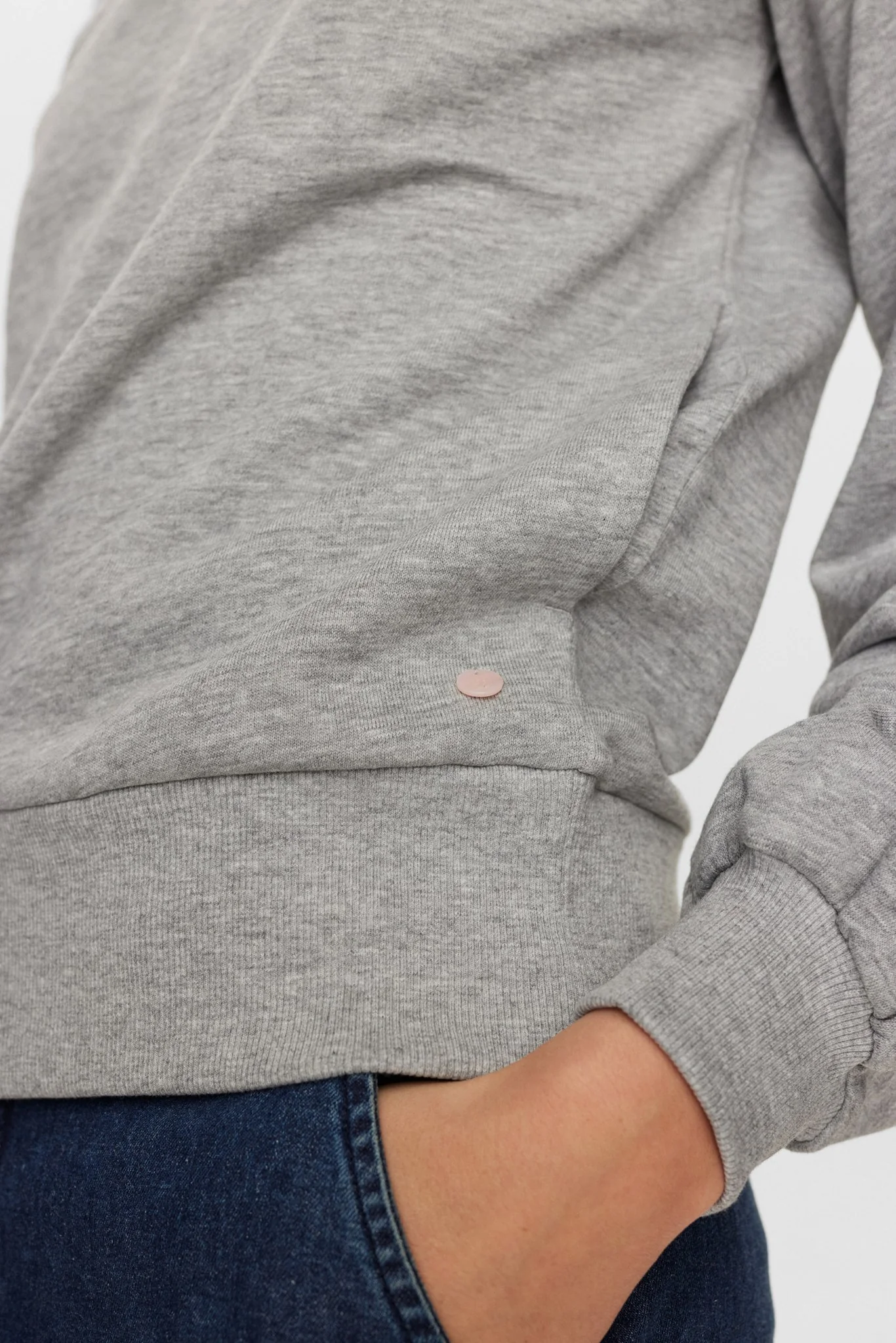 NUELVA SWEAT - Medium Grey mel - Image 5