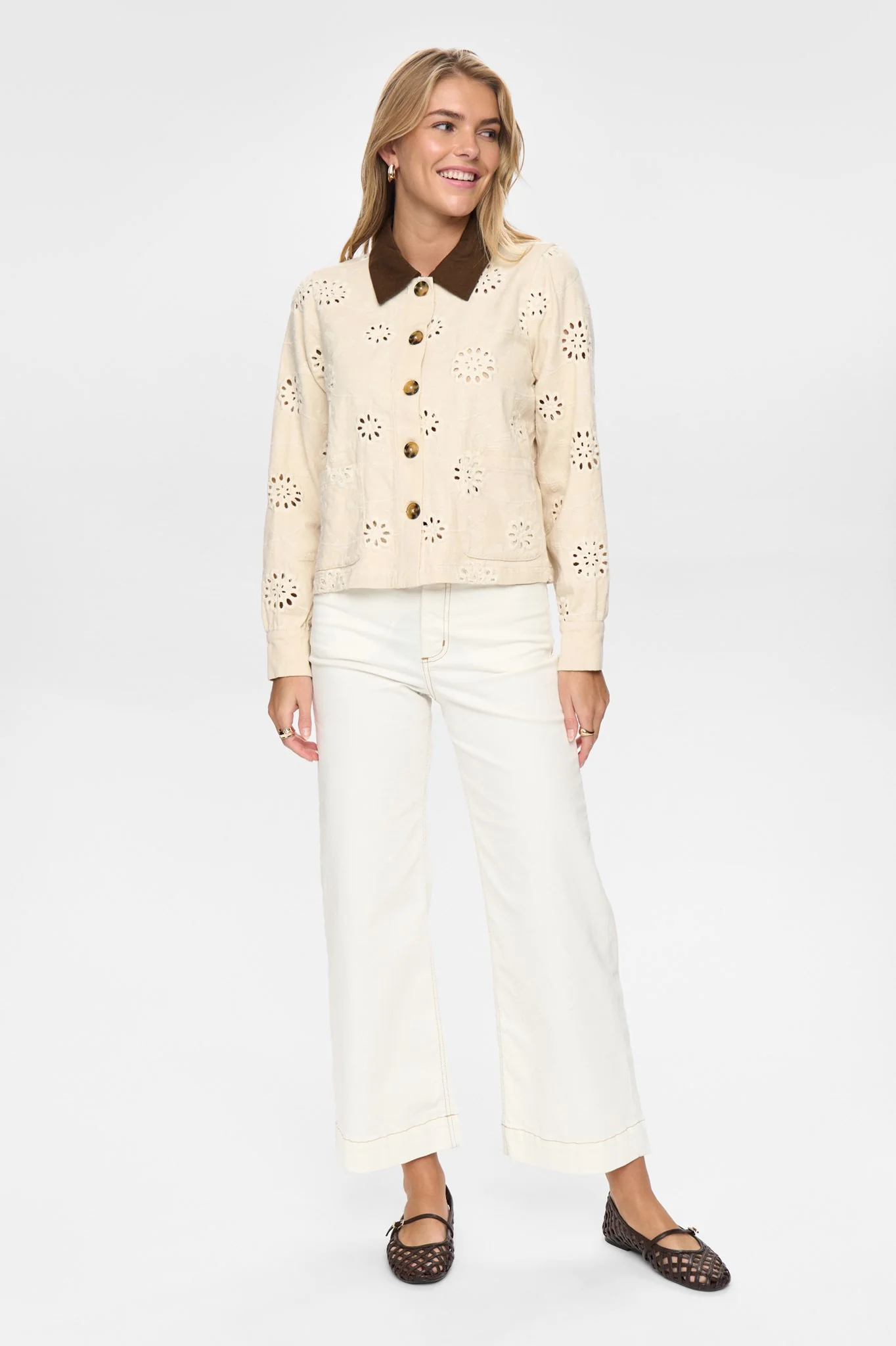 NUENORA JACKET - Irish Cream - Image 3