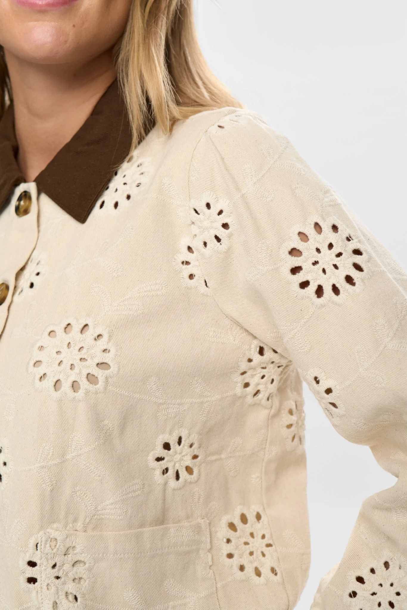 NUENORA JACKET - Irish Cream - Image 4