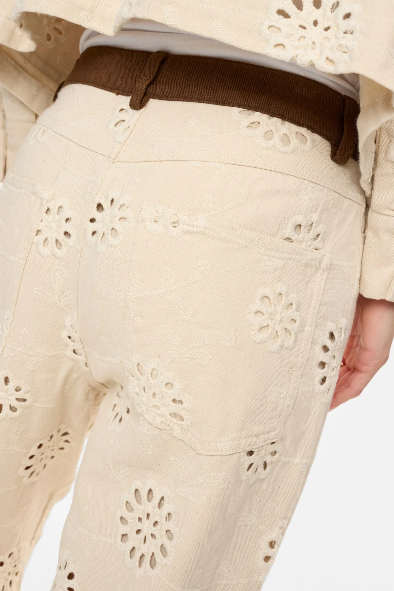 NUENORA PANTS - Irish Cream - Image 4