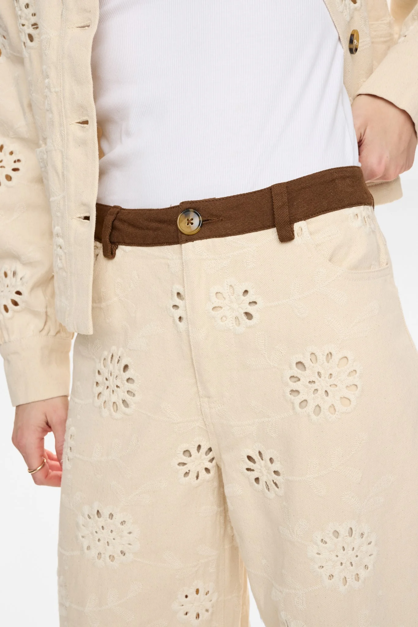 NUENORA PANTS - Irish Cream - Image 5