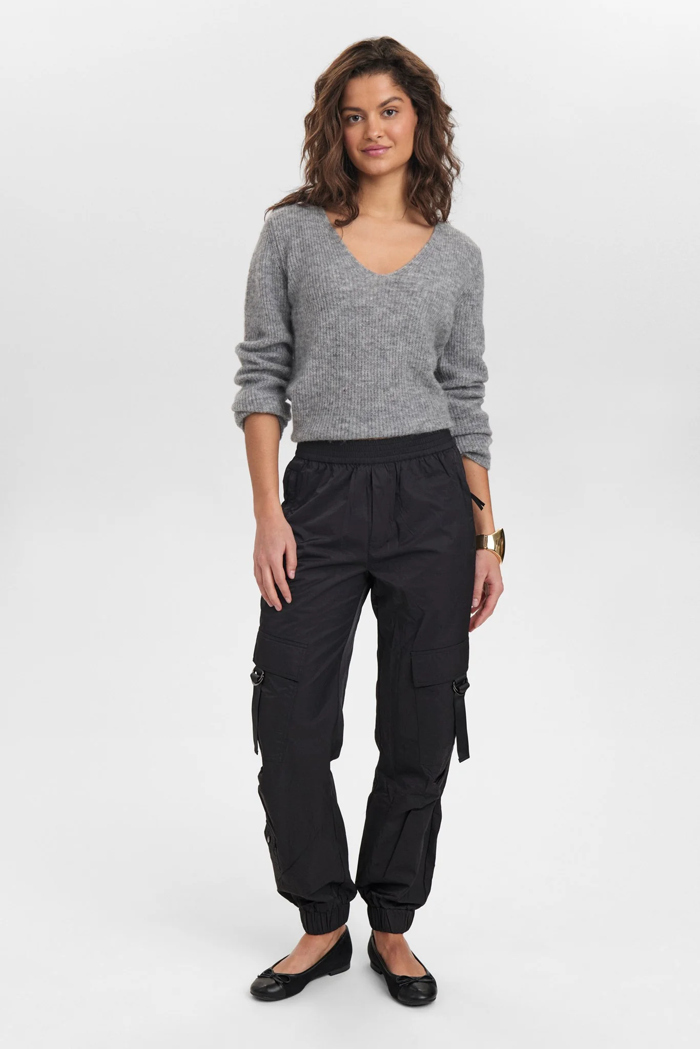 NUFRANKIE PANTS - Caviar - Image 3