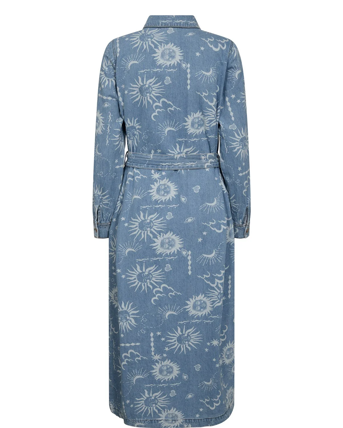 NUGISELLY DRESS - Light Blue Denim - Image 7
