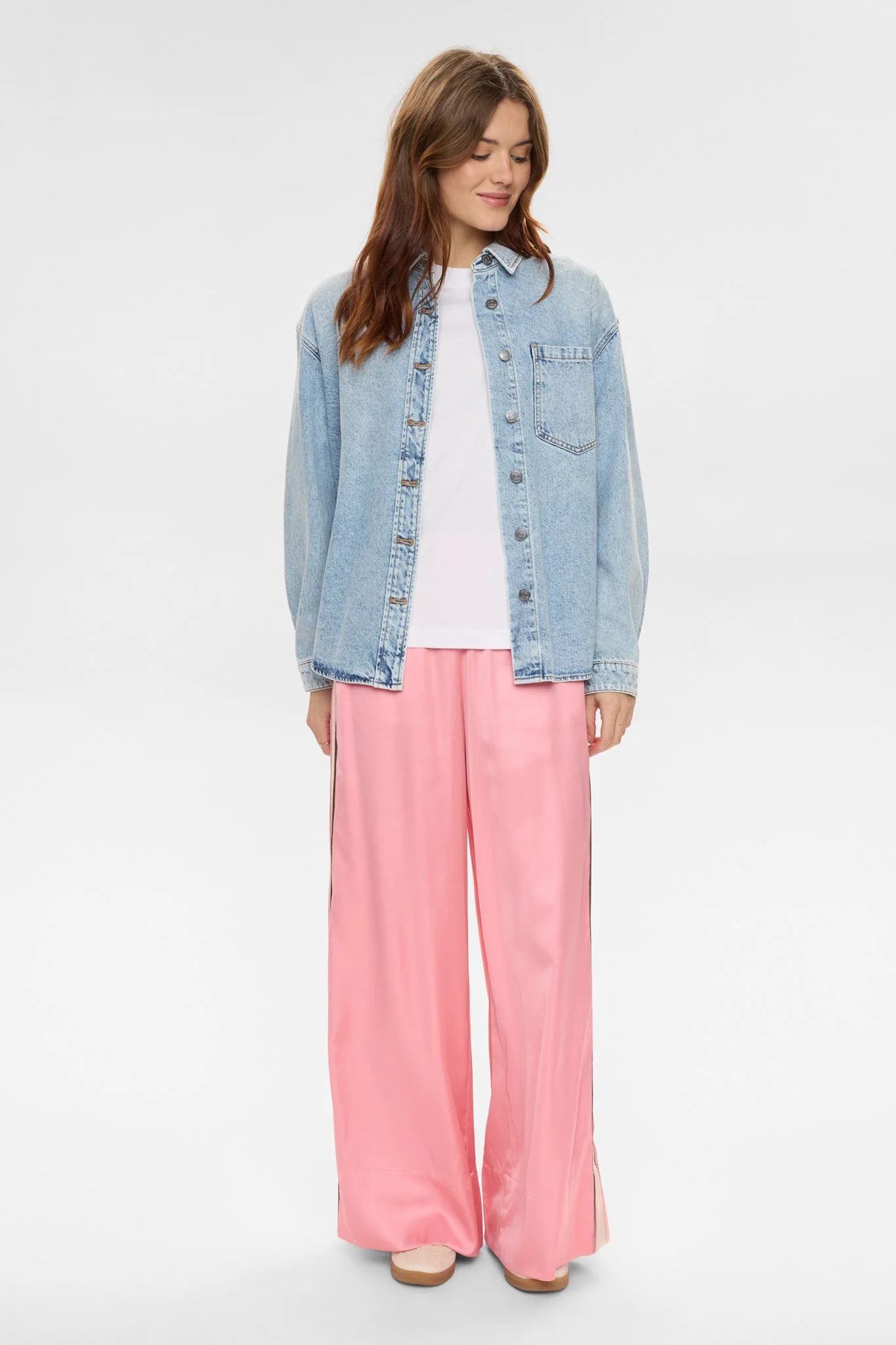 NUKAYSA DENIM SHIRT - Light B. Stonewash Denim - Image 6