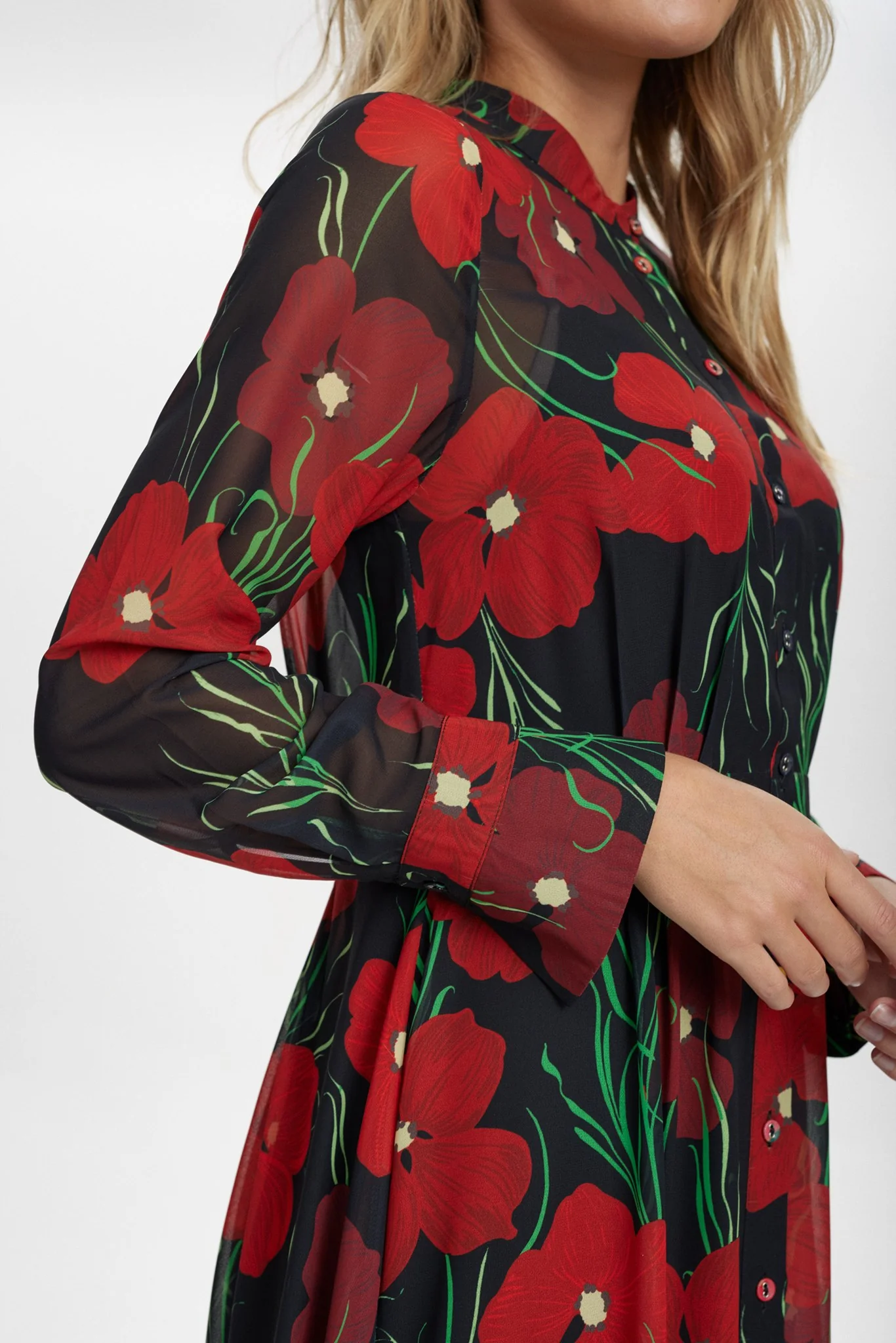 NUKYNDALL NEW DRESS - Fiery Red - Image 5