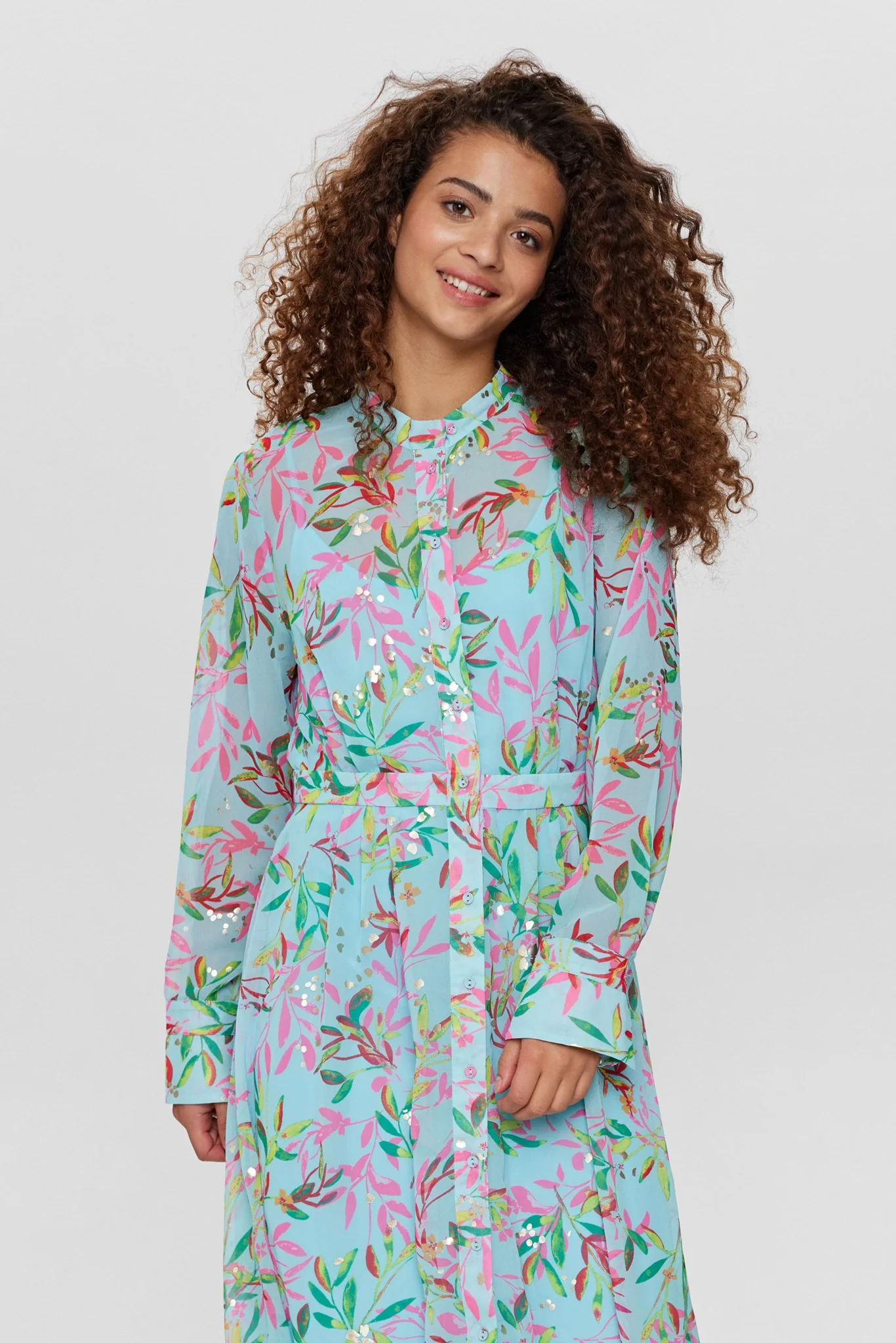 NUKYNDALL NEW DRESS - Iced Aqua - Image 3