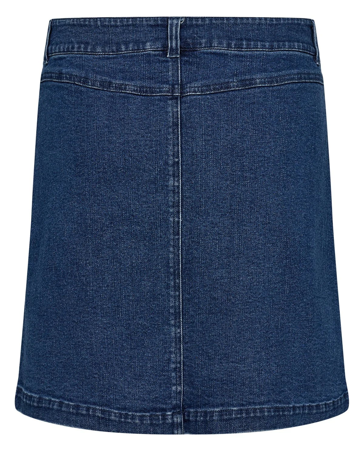 NULULU DENIM SKIRT - Medium Blue Denim - Image 7
