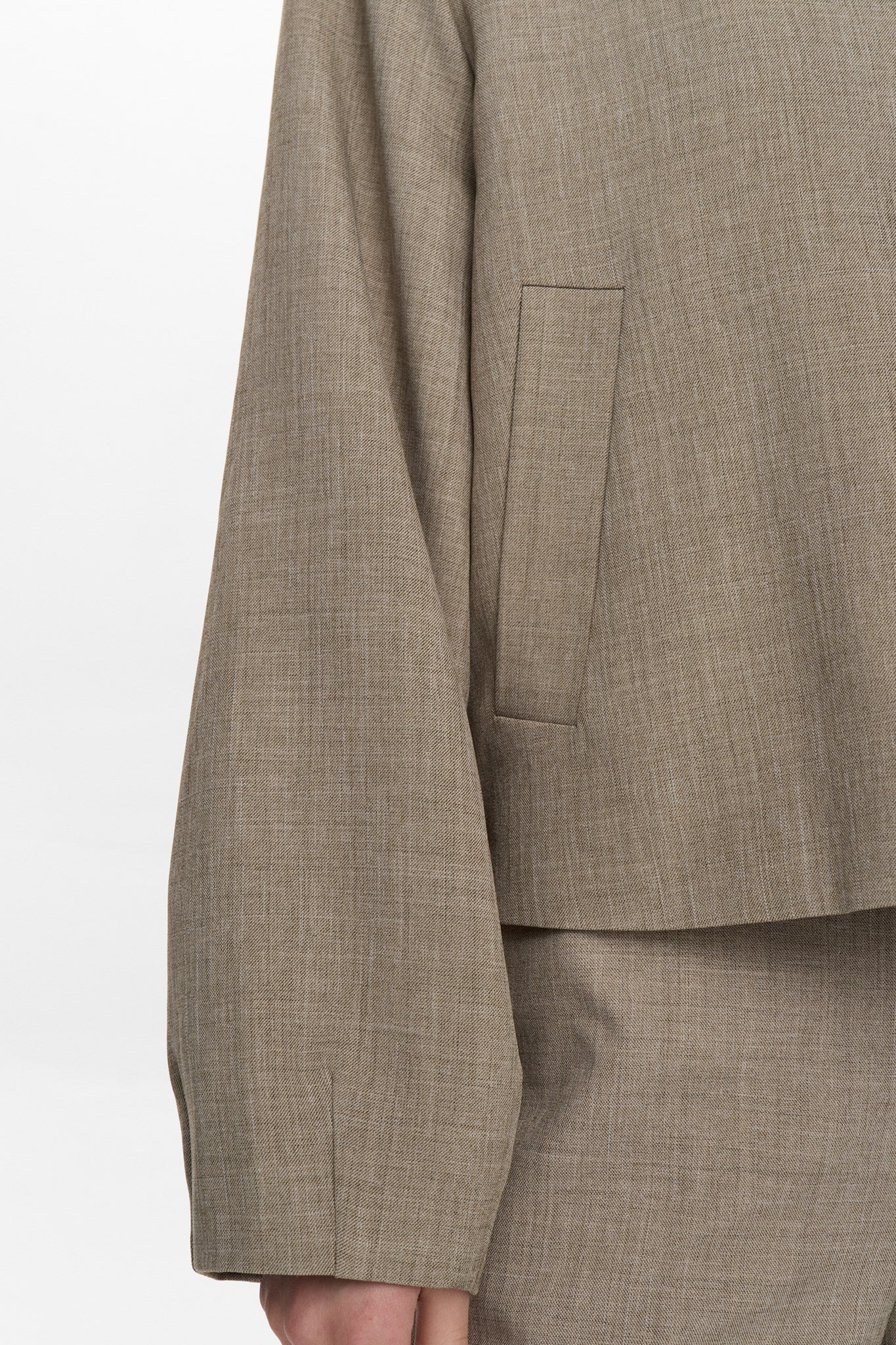 NUMELONA JACKET  - Dark Sand Melange - Image 5