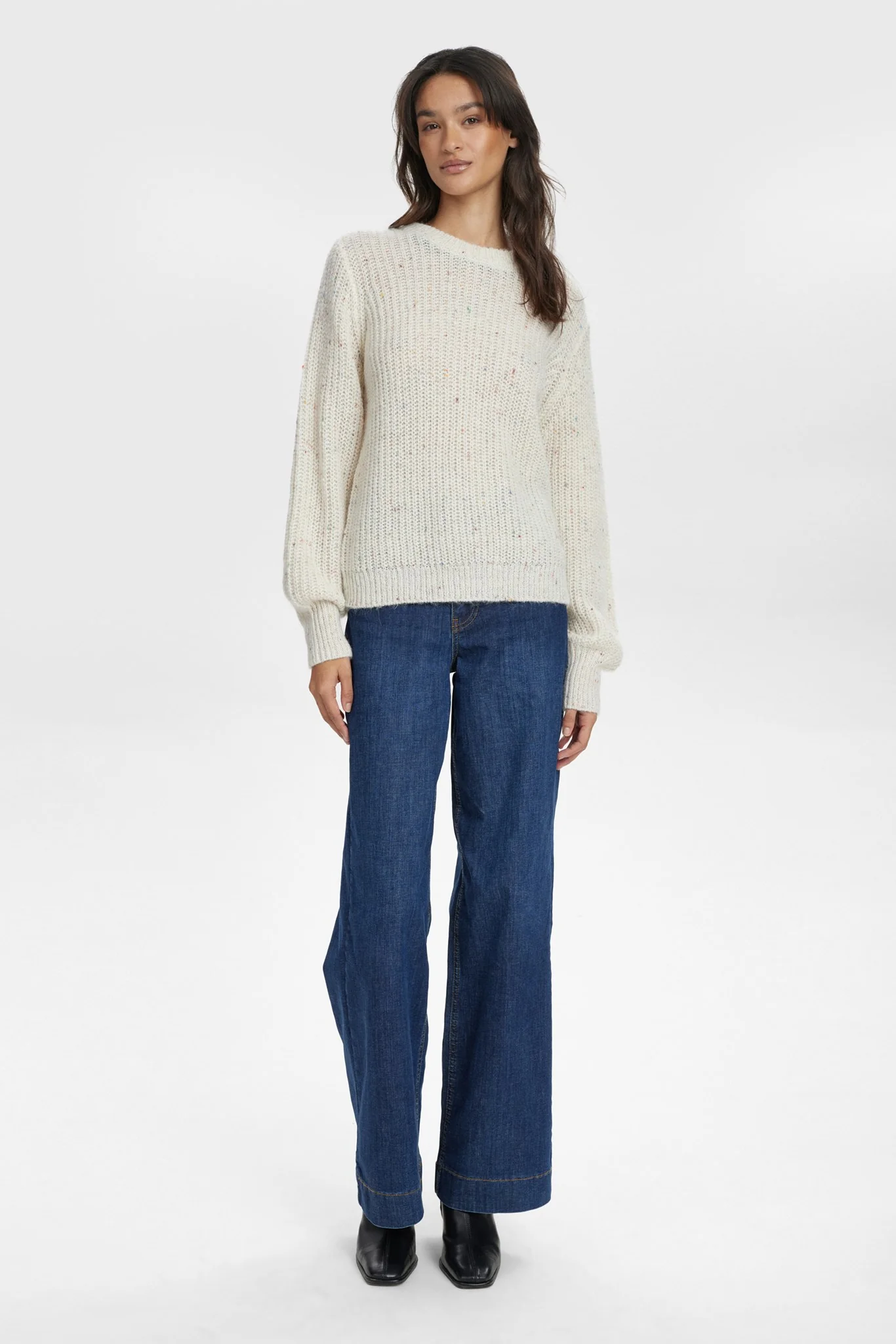 NUMILANI PULLOVER - Cloud Dancer - Image 3