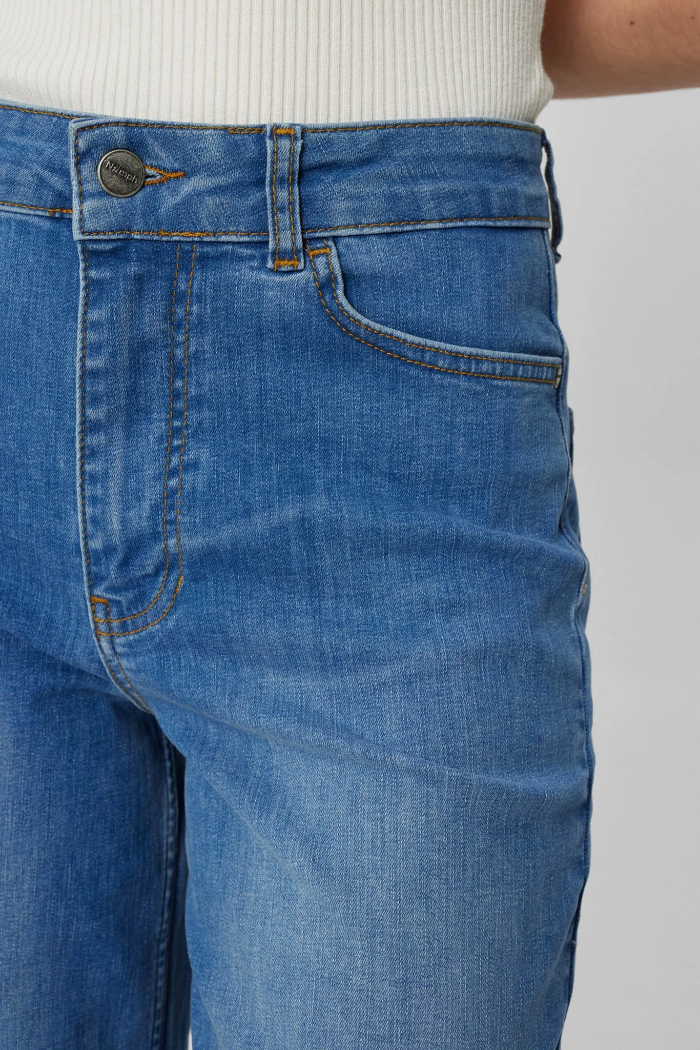 NUPARIS JEANS LONG LIGHT BLUE - Light Blue Denim - Image 4