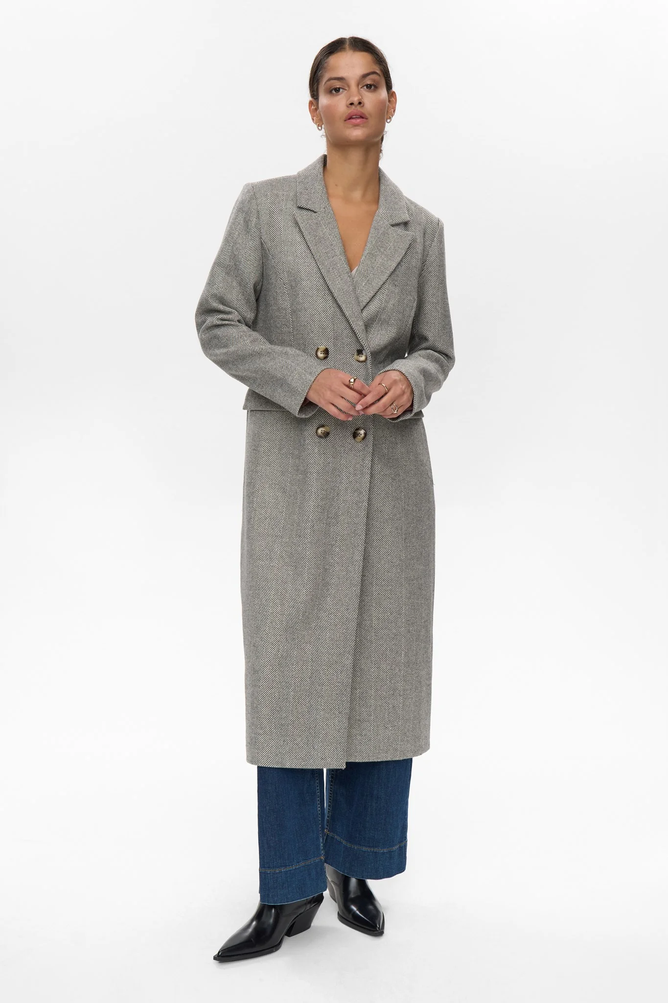 NURAVEN COAT - Medium Grey mel - Image 3