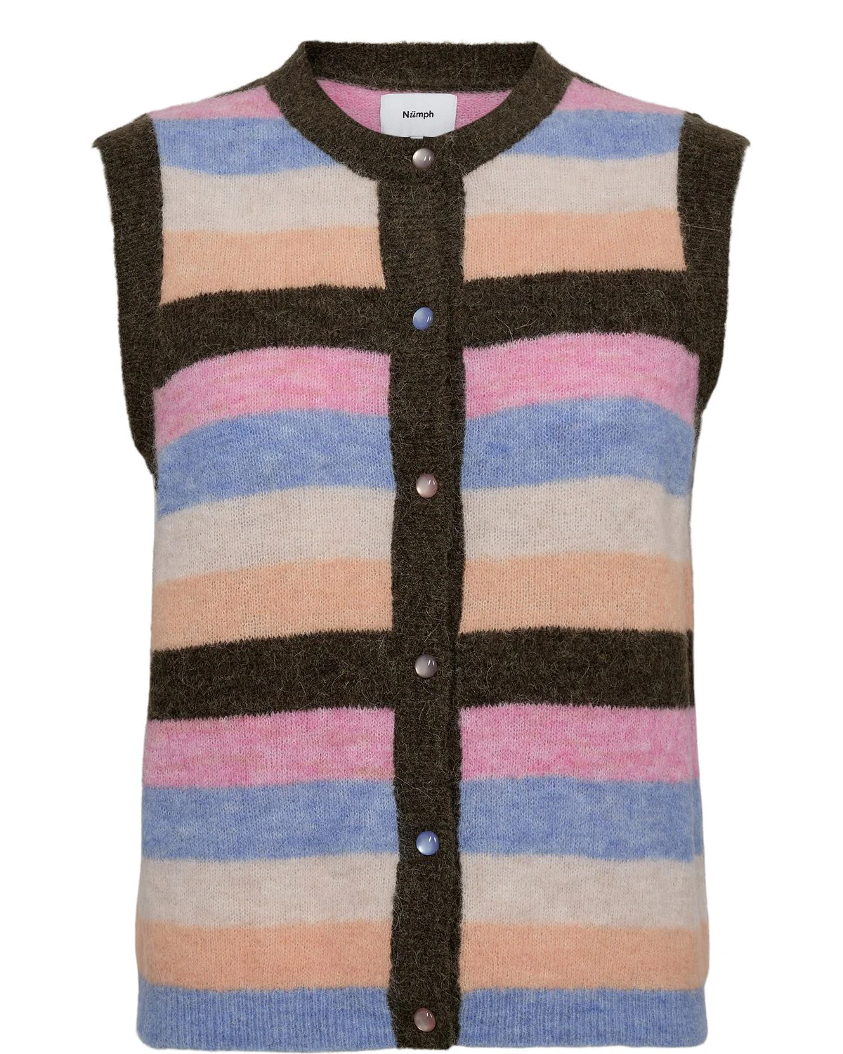 NURIETTE STRIPY VEST - Sea Turtle - Image 6