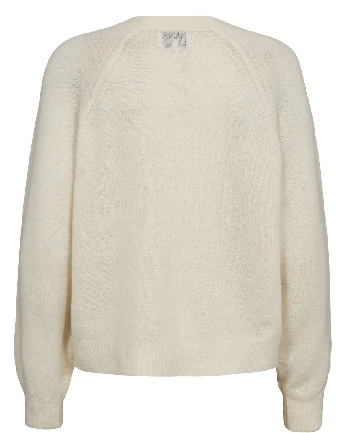 NURIETTE V-NECK CARDIGAN - Cloud Dancer - Image 7