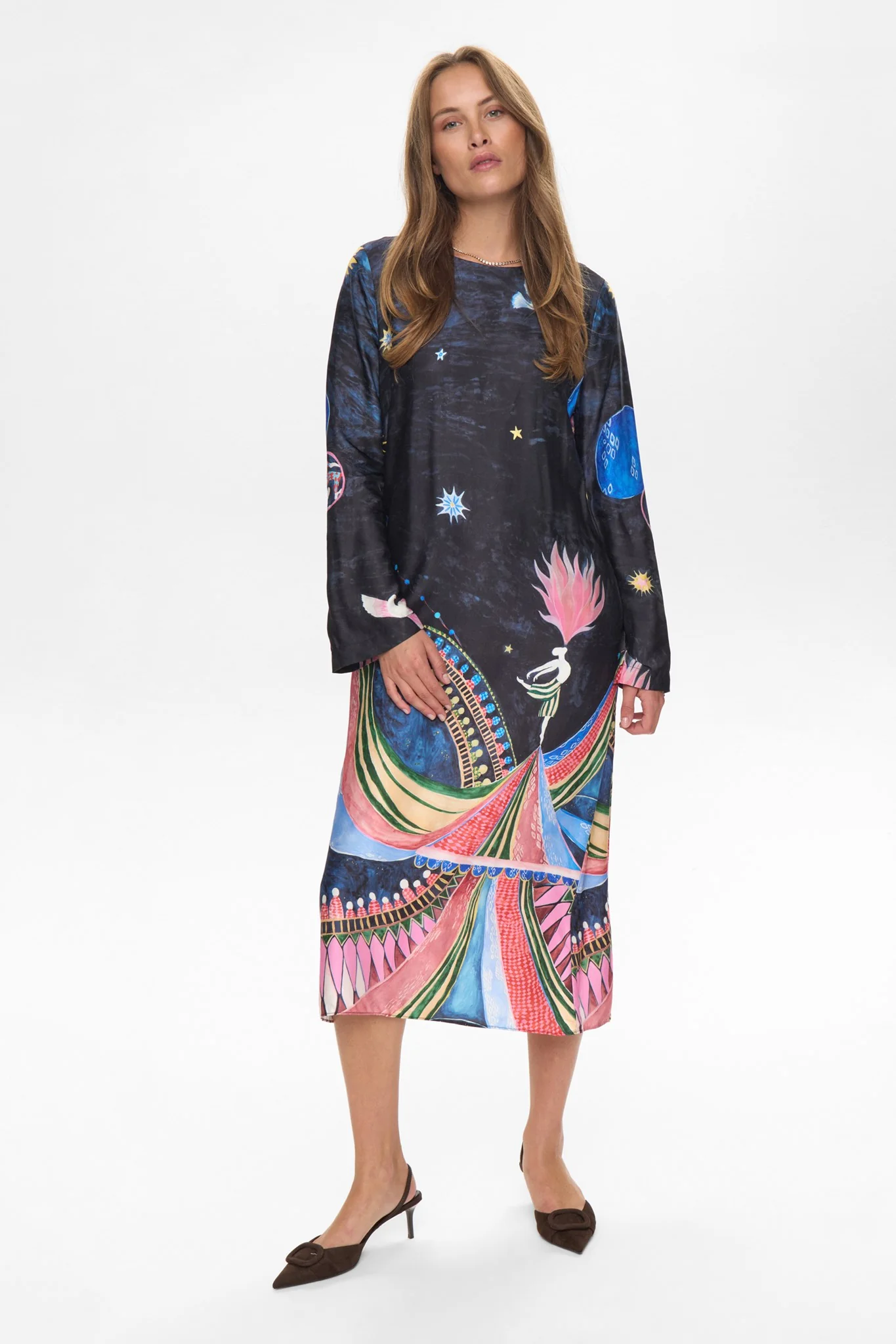 NUSTARLA DRESS - Obsidian - Image 3