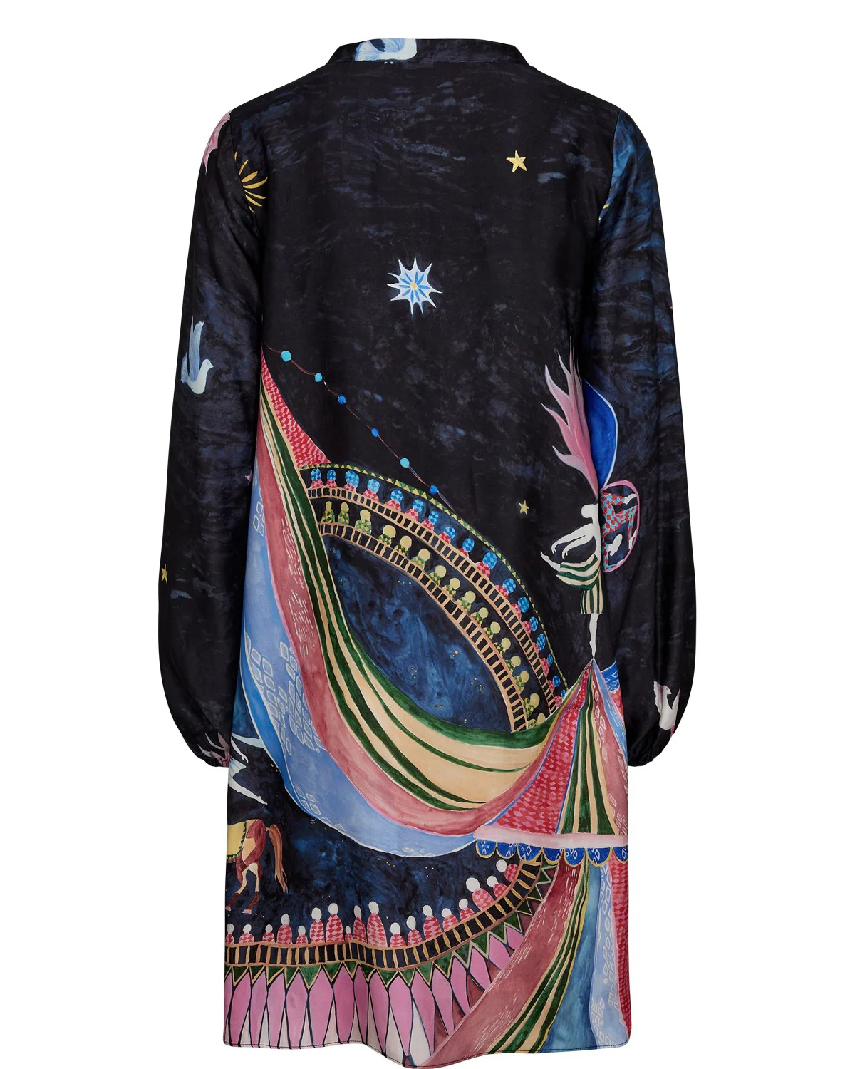 NUSTARLA SHORT DRESS - Obsidian - Image 8