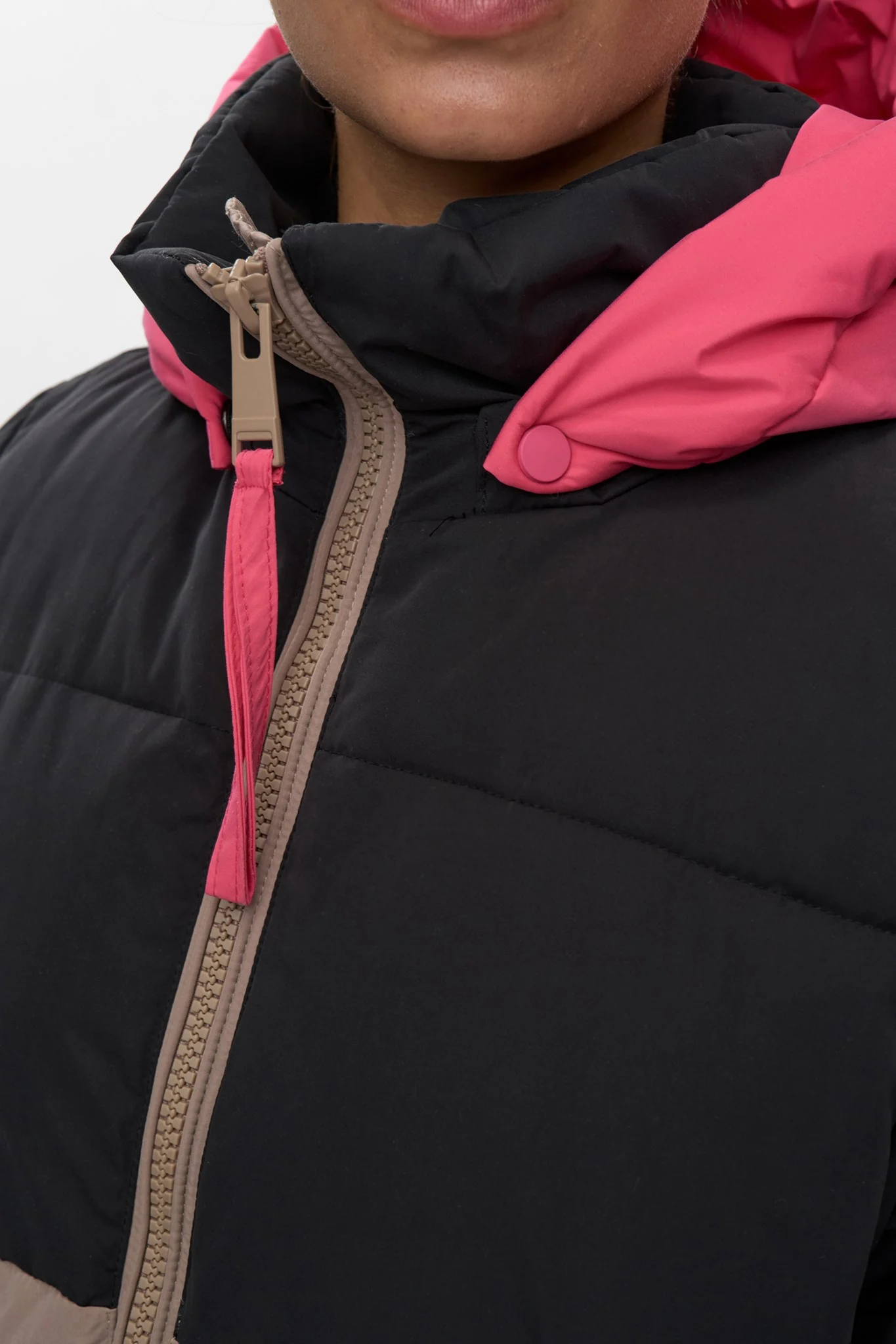 NUTRIANE LONG JACKET - Taupe Gray - Image 4