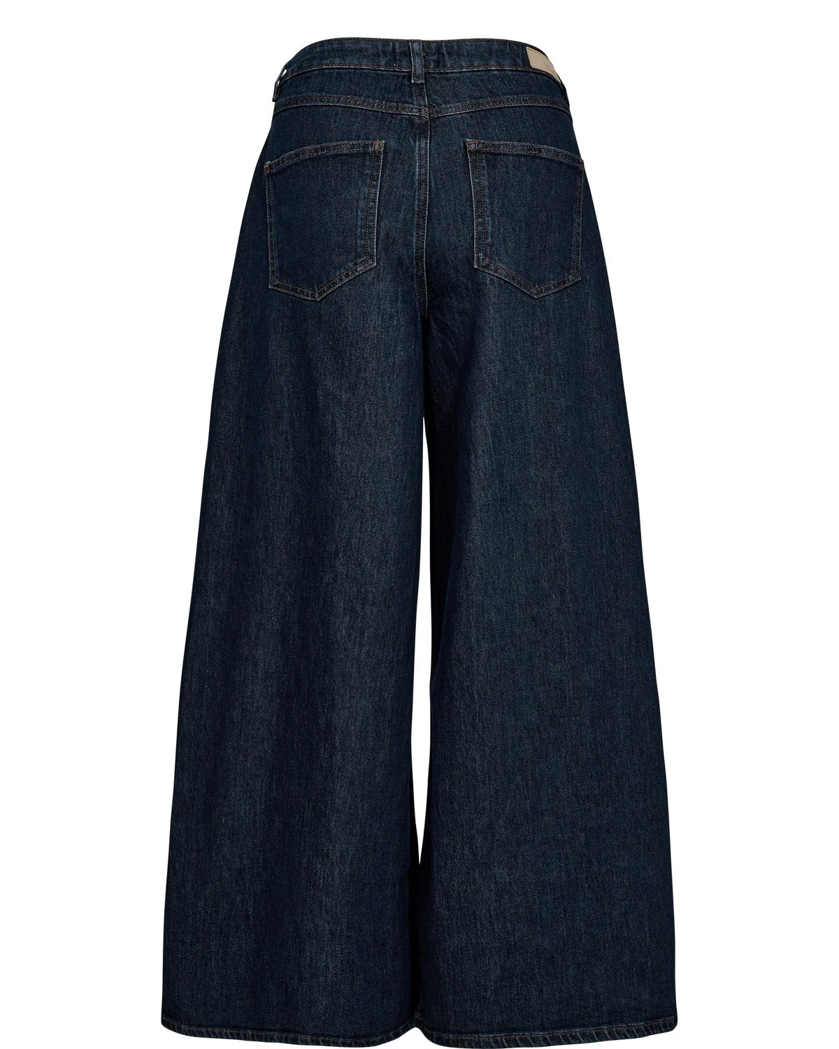 NUVENICE - HR EXTRA WIDE JEANS - Dark Blue Denim 1 - Image 7