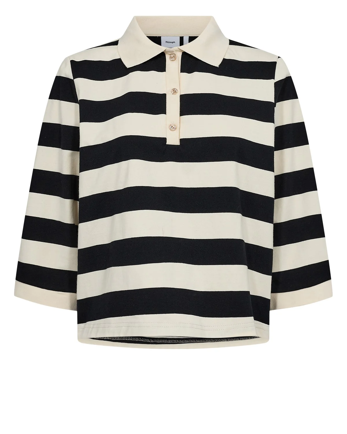 NUVINDY POLO PULLOVER - Caviar - Image 3