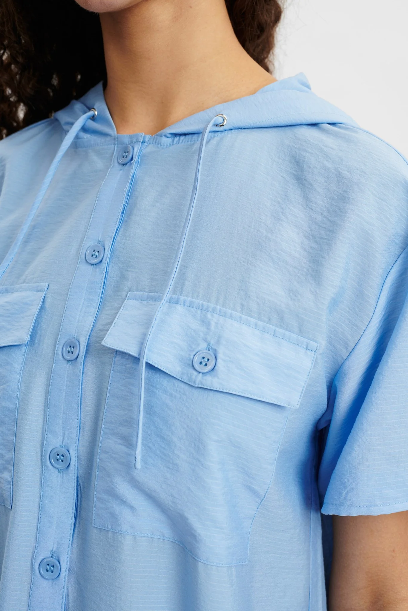 SISIBEL LONG SHIRT - Serenity - Image 4