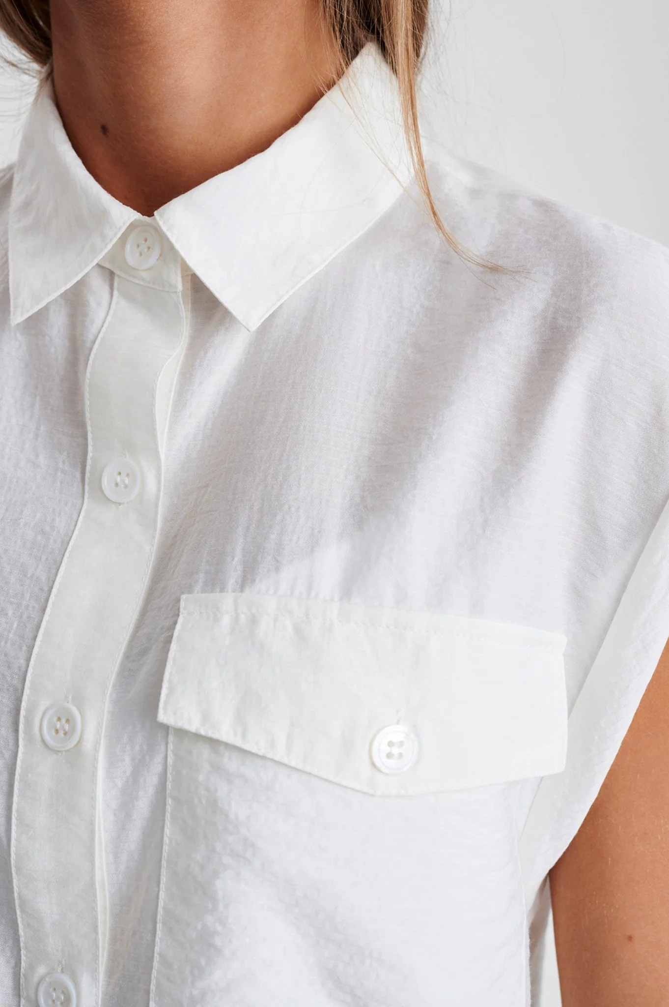 SISIBEL SHIRT - Bright White - Image 4