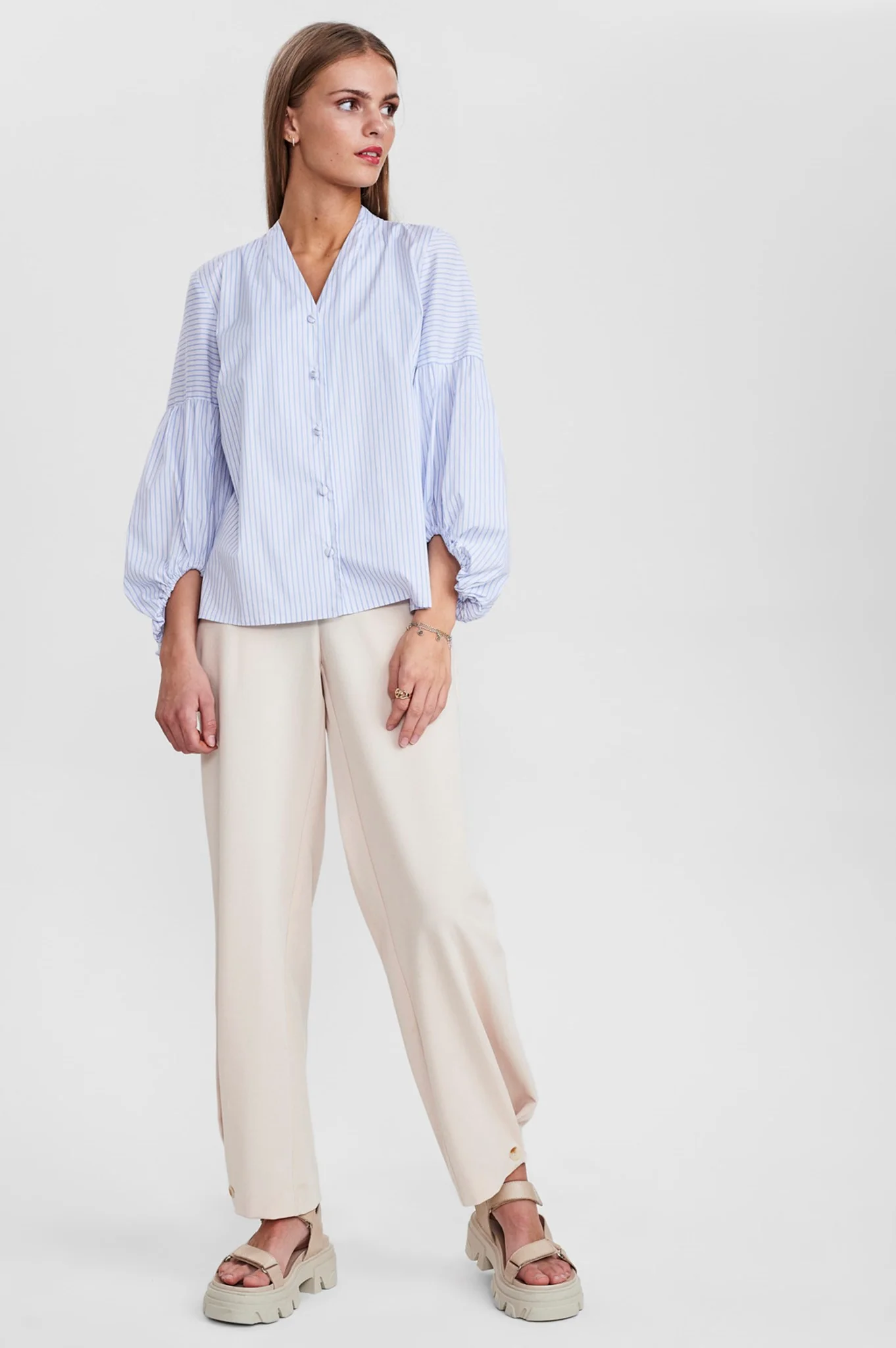 SISUNNA BLOUSE - Bright White - Image 3