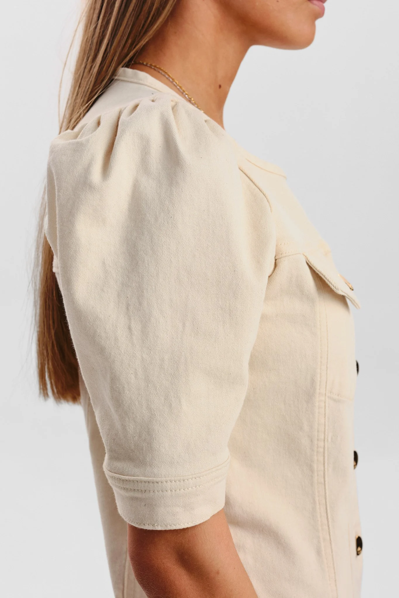 SISYLLE DRESS - Ecru - Image 7